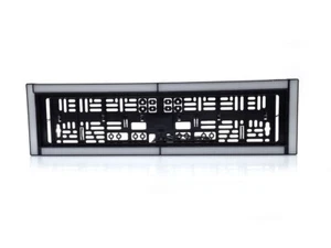 12V-24V License Plate Number Frame + LED White DRL Reverse Light Lorry Car Van - Picture 1 of 6