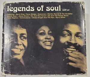Legends of Soul 4 CD Box Set -Brand New CDs, With Worn Outer box. - Picture 1 of 5