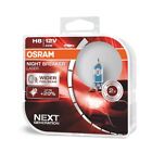 Osram Performance Bulbs - H8 (708) Pgj19-1- Halogen - Night Breaker Laser