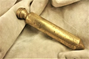 Plomada larga construcción. Rara. S.XX. Long plumb bob construction. Rare. - Bild 1 von 7