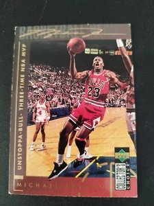 1994 COLLECTOR'S CHOICE INTL MICHAEL JORDAN BASKETBALL HEROES #214 FRANZÖSISCH - Bild 1 von 2