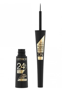 CATRICE 24h Pincel Liner 010 Ultra Negro - Delineador de ojos intenso preciso de larga duración Foto 1 de 2