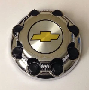 ONE New Chevy Express Van 2500 3500 CHROME Center Hub Cap 9597163 8 LUGS CAP - Picture 1 of 2