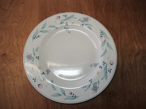 Pfaltzgraff APRIL Dinner Plate 10 1/2" Purple Flowers 1 ea 1 available - Picture 1 of 6