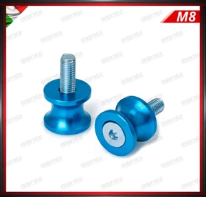 COPPIA NOTTOLINI M8 BLU SUPPORTI PER CAVALLETTO ACCESSORIO ALZAMOTO - Bild 1 von 1