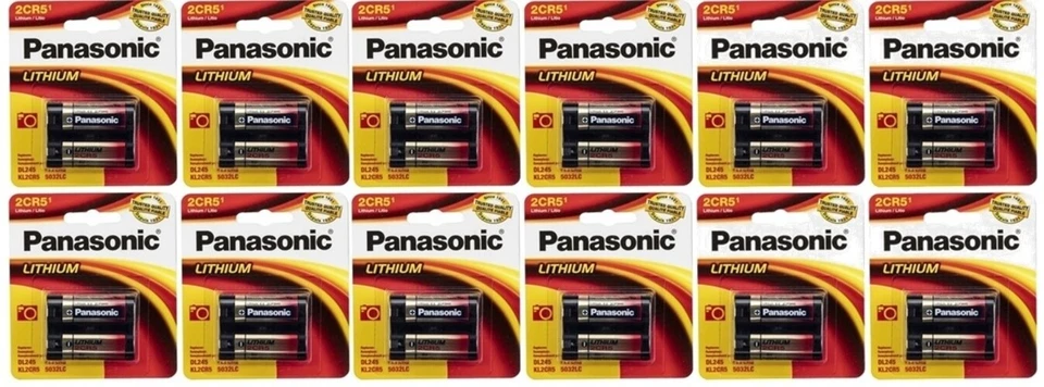 Panasonic 2CR5 Camera Battery 6v