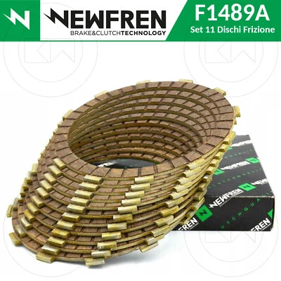 NEWFREN F1489A DUCATI MONSTER 800 S2R 2005 2006 CLUTCH DISC SERIES KIT SET - Image 1 of 2