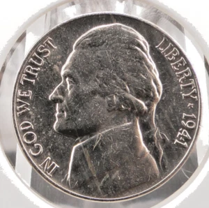 1941-P United States Jefferson Nickel Monticello 5¢ 5 Cents Proof Like SP4172 - Picture 1 of 2