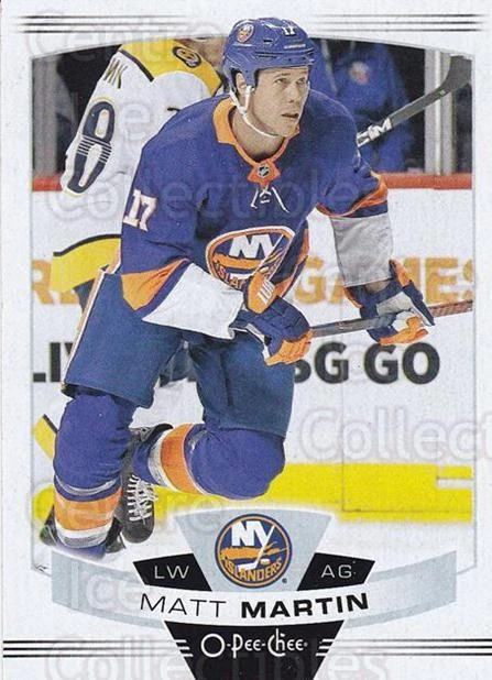2019-20 O-Pee-Chee #92 Matt Martin - Image 1 of 1