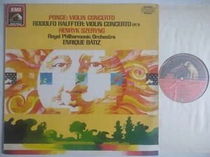 SZERYNG PLAYS PONCE & HALFFTER VIOLIN CONCERTOs RPO BATIZ EMI 27 0151 - Picture 1 of 4