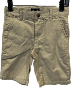 The Children's Place Boys SZ 7 Khaki Tan Shorts NWT - Picture 1 of 4