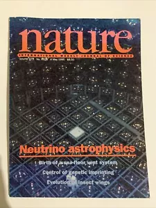 VINTAGE, Nature International Journal Of Science. May 4, 1995 Magazine. - Imagen 1 de 12
