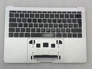 TOP CASE APPLE MACBOOK PRO A1708 QWERTY DÄNEMARK GRADE A SILBER - Bild 1 von 2