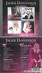 JACKIE DESHANNON RARITIES-JACKIE/BABY IS LADY/ONLY DANCER/QUICK TOUCH-4 LP ON2CD - Picture 1 of 1
