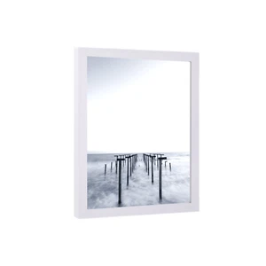 19x28 Picture Frames White Wood 19x28 Frame 19 x 28 poster frame - Picture 1 of 4