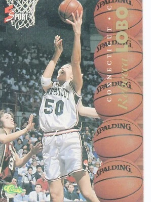 1995 Classic 5 Sport - #42 - Rebecca Lobo Pre-Rookie Card - Image 1 of 2