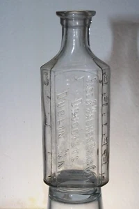 DUBLIN GA MEDICINE BOTTLE PAGE & WALKER DRUG CO  4 1/2'' SCARCE - Picture 1 of 8