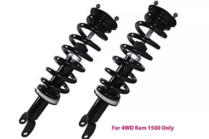 Pair: 2 Front Complete Quick Struts With Springs 4WD Ram 1500 4WD Only - Foto 1 di 5