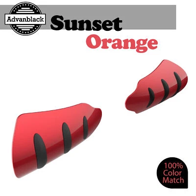 Protector de mano Sunset Orange para Harley Touring y Softails Advanblack Foto 1 de 4