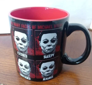 HALLOWEEN: RESURRECTION - "THE MANY FACES OF MICHAEL MYERS" 20 OZ MUG - Picture 1 of 6
