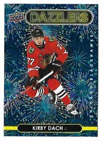2021-22 Upper Deck Series 2 Dazzlers Blue #DZ-60 Kirby Dach - Picture 1 of 1