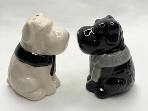 Dolgencorp NEW Set of Black & White Scottish Terrier Dogs Salt & Pepper Shakers - Picture 1 of 8