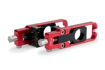 Ajustadores tensor de cadena de aluminio Puig rojo Suzuki GSX-8R/S 2023 - 2025 Foto 1 de 4