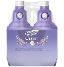 Swiffer Wet Jet Mop Refill Solution Liquid Floor Mopping Cleaner Purple Lavender