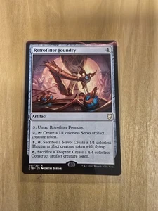Retrofitter Foundry - #057/307 (NM) Commander 2018 C18 Magic MTG - Regular - Picture 1 of 2