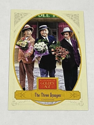 2012 Panini Golden Age Baseball #57 - The Three Stooges - Comedians - Image 1 of 2