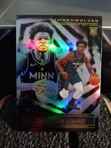 Anthony Edwards 2020-21 Panini Illusions novato #152 radiocontrol Minnesota Timberwolves - Imagen 1 de 2