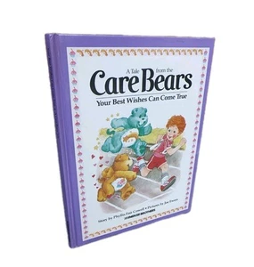Care Bears Book Your Best Wishes Can Come Vintage Parker Brother - Picture 1 of 9