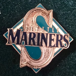SEATTLE MARINERS "S" Lapel PIN - Picture 1 of 1