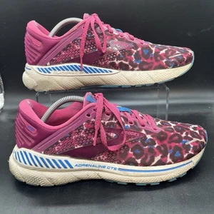 Brooks Adrenaline GTS 22 Womens 12 Shoes Sneakers Leopard 1203531B568 - Picture 1 of 8