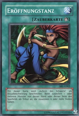 YuGiOh Eröffnungstanz (V.1) SRL-DE062 Common NM 1st - Bild 1 von 2