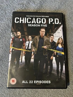 Chicago P.D Season Five (series 5) 6 Disc 22 Episodes PD Jason Beghe Good Cond - Image 1 of 4