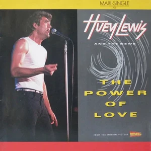 Huey Lewis & The News The Power Of Love Vinyl Single 12inch NEAR MINT Chrysal - Foto 1 di 1