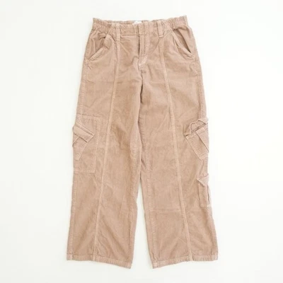 BDG Urban Outfitters Y2K Cargo Corduroy Pants Wide Leg Mauve Womens Large - Image 1 of 4