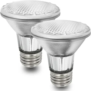 Par20 Bulbs, 2 Pcs 120V 50W Light E26 Medium 2 Count (Pack of 1) - Picture 1 of 4