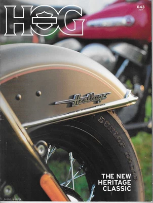 HOG Magazine Vol 43 2017 Heritage Classic Dunlop D401 Harley Davidson Motorcycle — 第 1/2 张图片