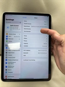 M1 Apple iPad Pro 11" 3. generacji 128GB gwiezdna szarość zamiennik AppleCare - Zdjęcie 1 z 2