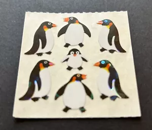 Vintage Sandylion Prismatic Penguin Sticker Mod - Bild 1 von 2