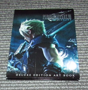 Final Fantasy 7 VII Remake Deluxe Edition Art Book Playstation 4 Fast Shipping - Picture 1 of 4