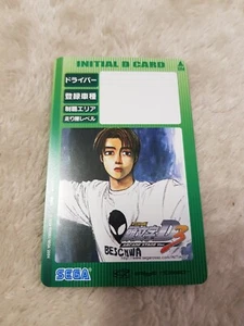 Initial D Arcade Player Card New Unused. For Sega Naomi Arcade - Picture 1 of 2