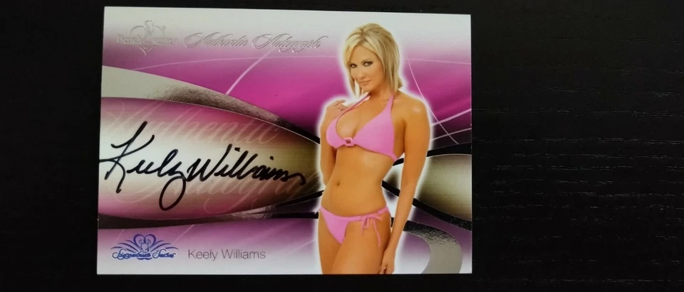 Benchwarmer Signature 2008 - Keely Williams - Autograph - playmate - Photo 1/1