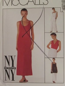McCALLS Ny/NY 7649 Misses Knit Dress Tunic Wrap Vest & Pants PATTERN 10 & 12 UC - Picture 1 of 3