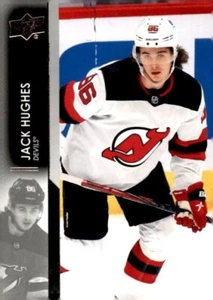 2021-2022 Upper Deck Hockey #110 Jack Hughes New Jersey Devils Series 1 - Bild 1 von 2