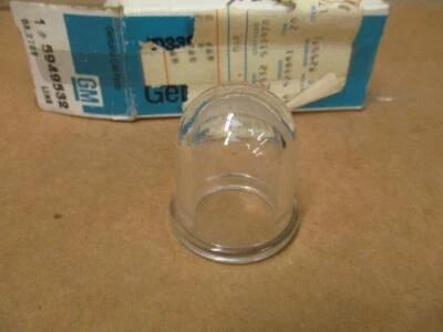 1958-66 Chevrolet C10 59 Pontiac 61 62 Tempest номерной знак свет линзы новый из старых запасов - Изображение 1 из 2