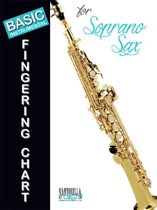 Basic Fingering Chart for Soprano Saxophone * Ships directly from the publisher - Picture 1 of 1