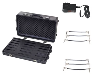 Boss BCB-1000 Pedal Board + Gator 9V Power Combo & 3 Patch Cables - Picture 1 of 4